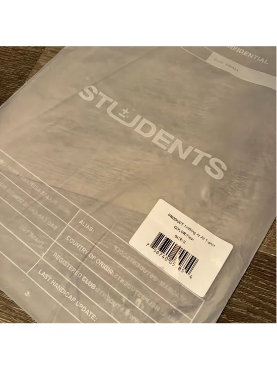 STUDENTS Golf Nothing At All T Shirt Size Small - Picture 7 of 8